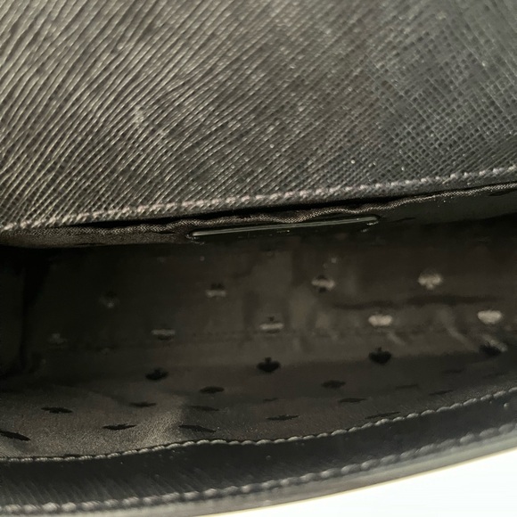 Karl Lagerfeld Black Multicolor Quilted Shoulder Bag - Picture 6 of 11